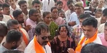 A barrage of questions BJP protests against the administrative system