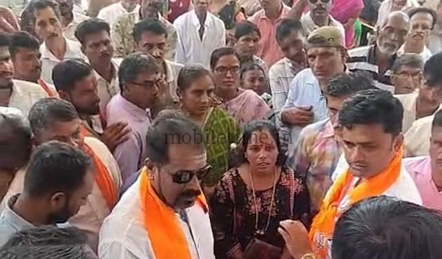 A barrage of questions BJP protests against the administrative system