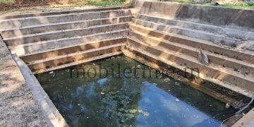 Gram Panchayat officer digs up treasure even in a dirty lake!