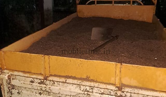 Karwar sand going to Goa No permission.. No permit required!
