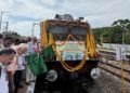 Passengers pay attention here This train which leaves from Kumta will reach Tirupati...