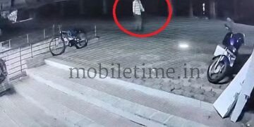 Stole petrol in front of the camera!