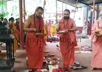 Swarnavalli A service activity carried out with devotion