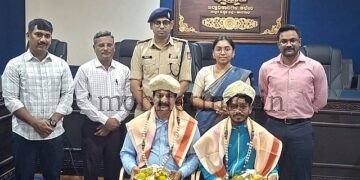 Haliyal Shivaji Shines in China Felicitated