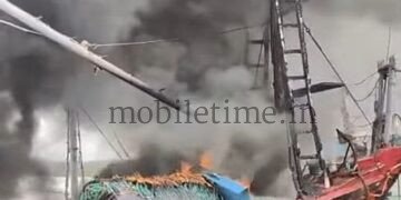 Honnavar Fire breaks out on the seashore!