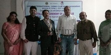 Karwar New President for Sadashivgad Lions Club