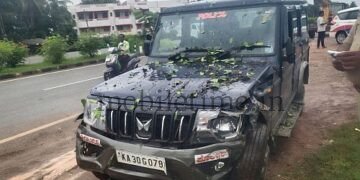 Minister's Tour Jeep Deployed for Security Meets with Accident!