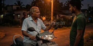 Murudeshwar Trouble for a Good Samaritan Man who asked for directions to Bhat's house stole gold and fled!