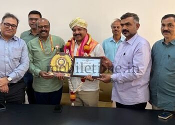Sirsi Felicitation for 'Scodves' achiever