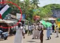 Ankola Foreign flag at Eid procession!