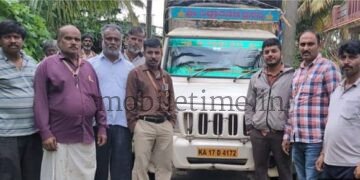 Mundgod Action against government rice procurer!