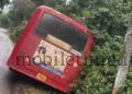 Sirsi Salkani bus steering fails!