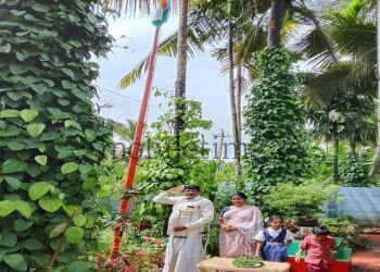 The Inner World of a Differently-Abled Person A Farmer Who Didn't Skip the Flag Hoisting Despite an Accident!
