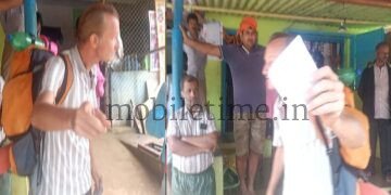 Yellapur Foreigner wandered in the forest!