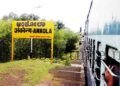 Yellapur Train goes off track!