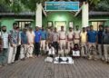 Father and son land in jail after catching a monitor lizard!