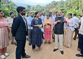 ಕಾರವಾರ | ಗಬ್ಬು ಘಟಕ: ಗಡ್ಡಕ್ಕೆ ಮಾಸ್ಕ್ ಧರಿಸಿದ ಲೋಕಾಯುಕ್ತ!
