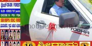 MLA himself drives the garbage truck!