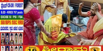 Sonda Sri blesses the activist.
