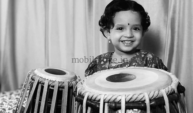 Honnavara This young girl has mastered the tabla!